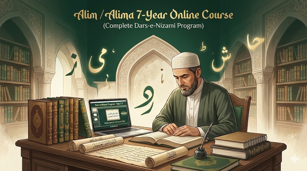 Alim / Alima 7-Year Online Course (Complete Dars-e-Nizami Program)